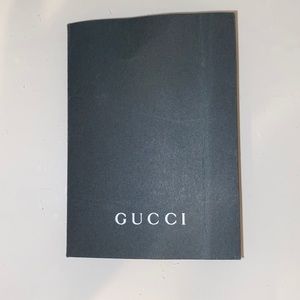 Authentic Gucci Receipt Holder